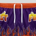 Womens Custom Active 180gsm Polyester Shorts