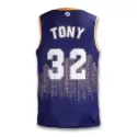 Mens Custom Polyester Basketball Top