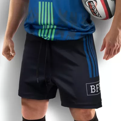 Mens Custom 280gsm Polyester Rugby Shorts