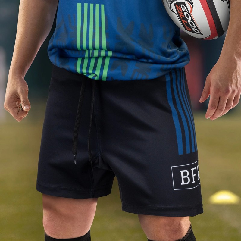 Mens Custom 280gsm Polyester Rugby Shorts