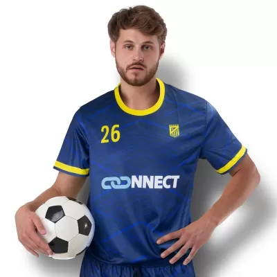 Mens Custom Polyester Soccer Top