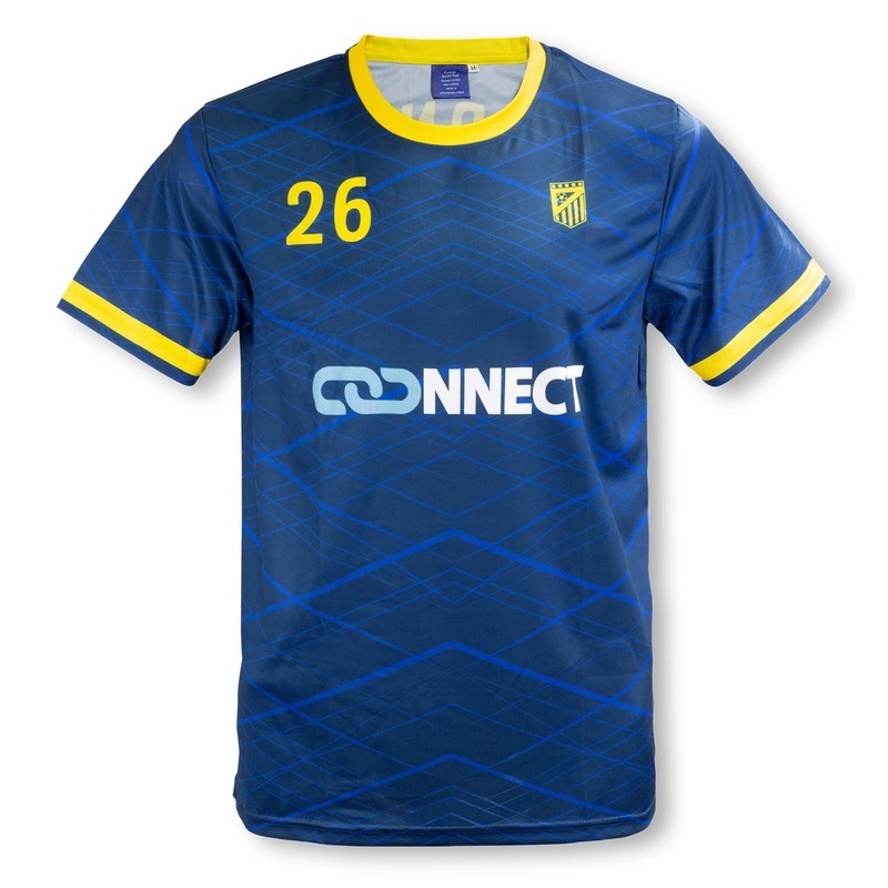 Mens Custom Polyester Soccer Top