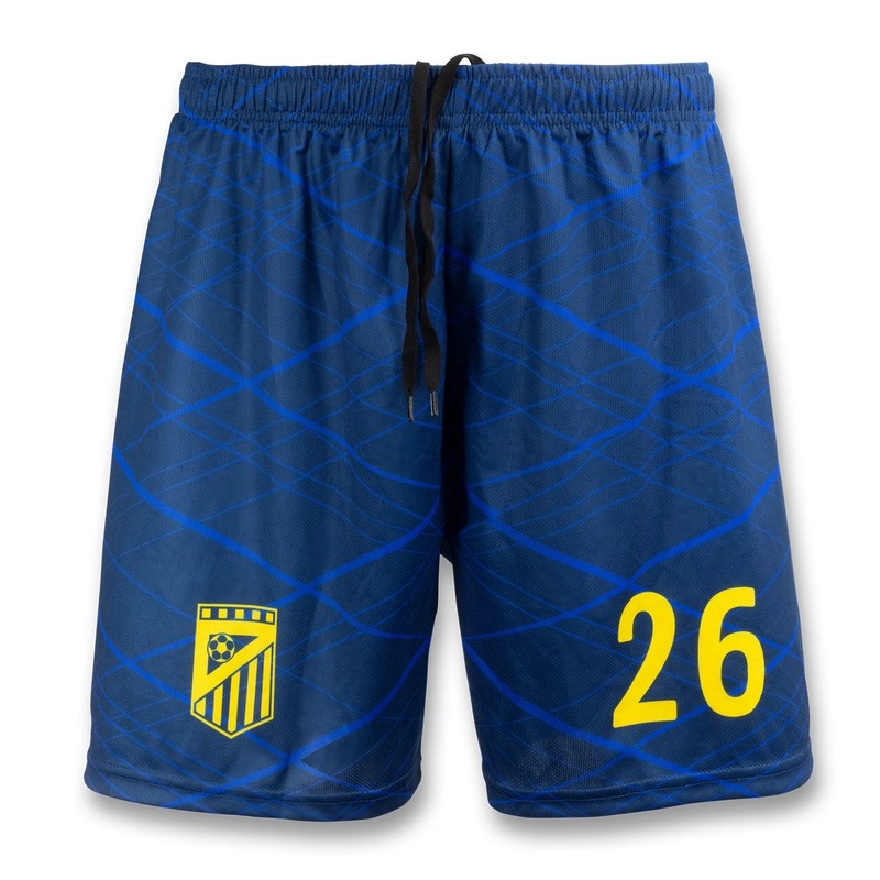 Mens Custom 150gsm Polyester Soccer Shorts
