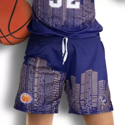 Womens Custom 150gsm Polyester Basketball Shorts