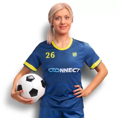 Womens Custom Polyester Soccer Top