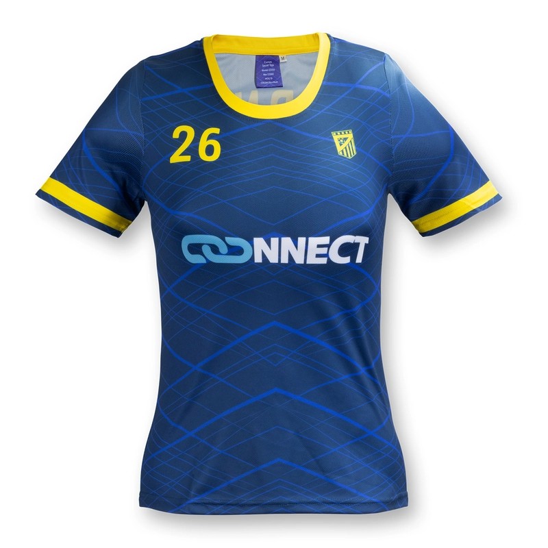 Womens Custom Polyester Soccer Top
