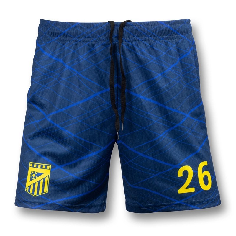 Womens Custom 150gsm Polyester Soccer Shorts