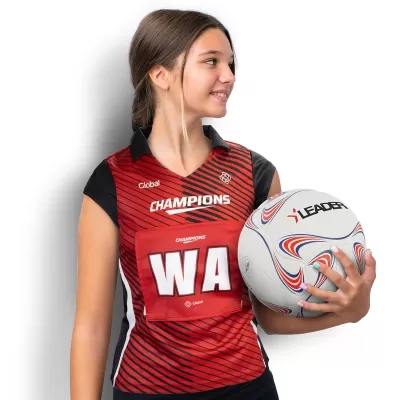 Womens Custom Polyester Netball Bib