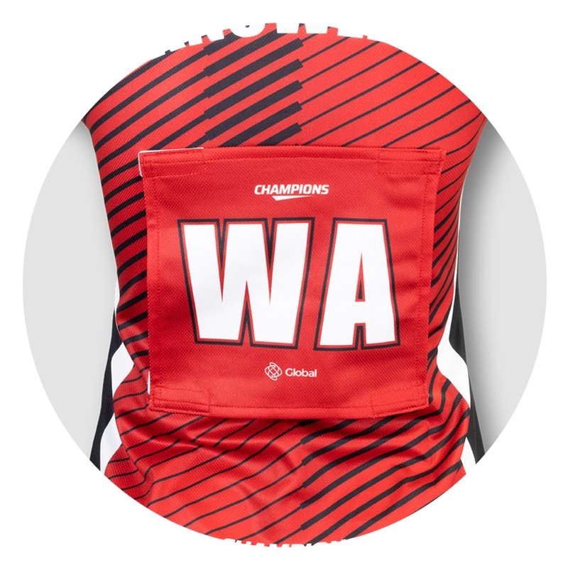 Womens Custom Polyester Netball Bib