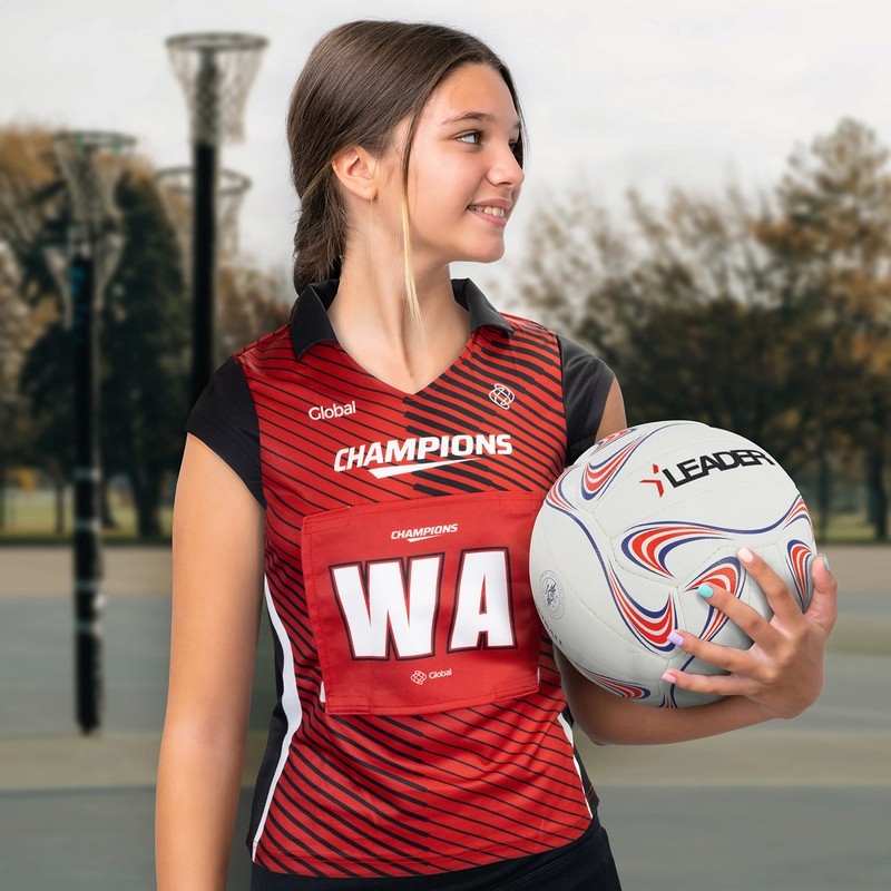 Womens Custom Polyester Netball Bib