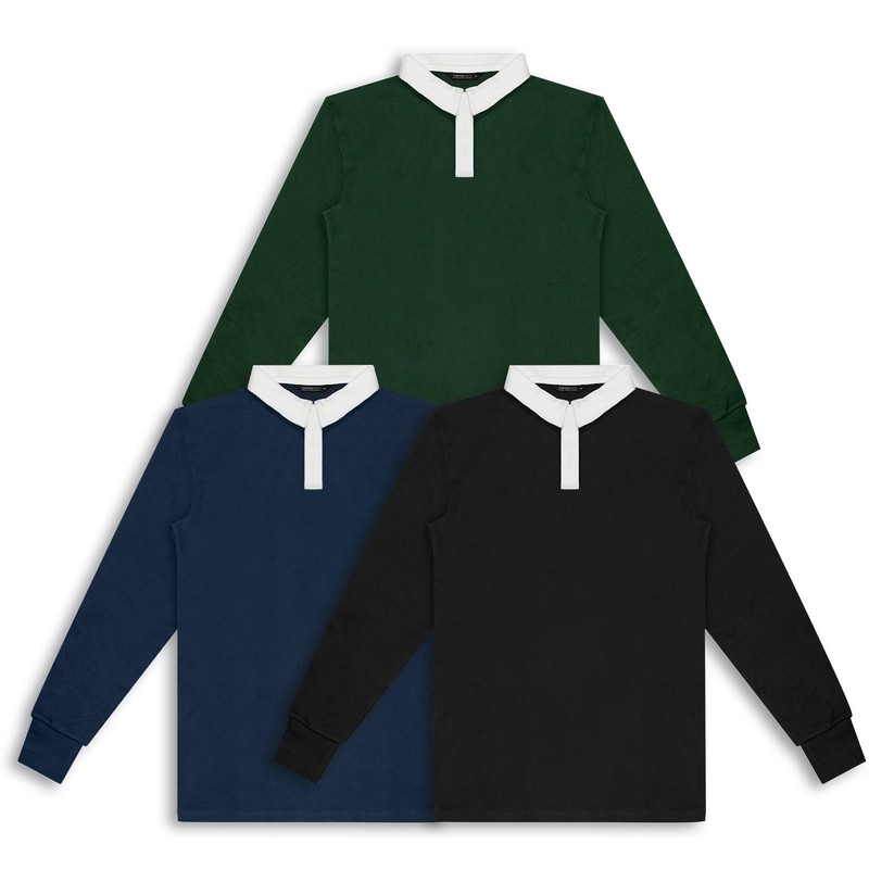 TRENDSWEAR Unisex Cotton Rugby Jersey