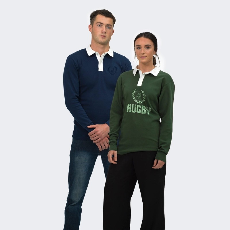 TRENDSWEAR Unisex Cotton Rugby Jersey