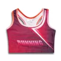 Womens Custom Athletics Polyester Crop Top