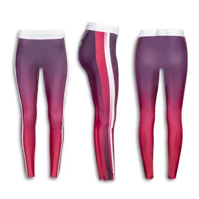 Womens Custom Athletics Polyester Leggings