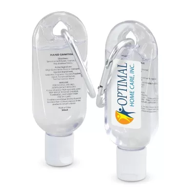 Carabiner 30ml Hand Sanitiser