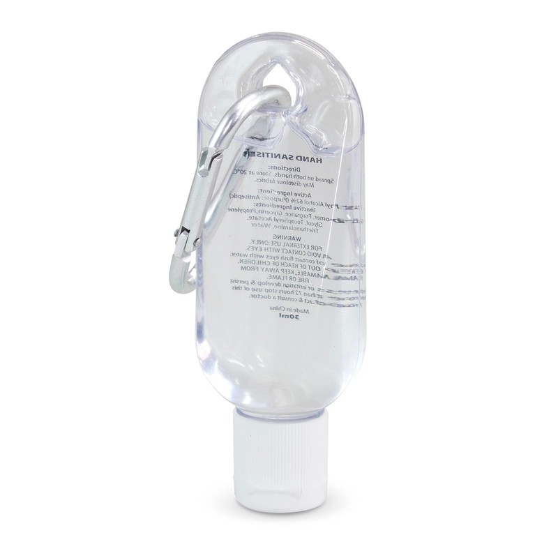 Carabiner 30ml Hand Sanitiser