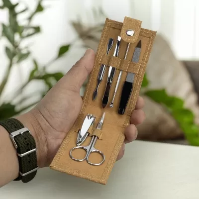branded Cork Manicure Set, from our range of promotional Manicure Sets