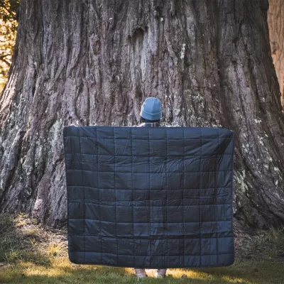 Frontier Harrow Polyester Puffer Blanket