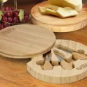 NATURA Kensington Round Bamboo Cheese Board