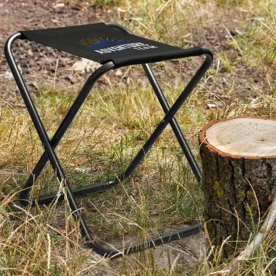 Quebec Polyester Folding Stool