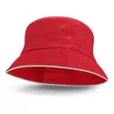 Bondi White Sandwich Trim Bucket Hat