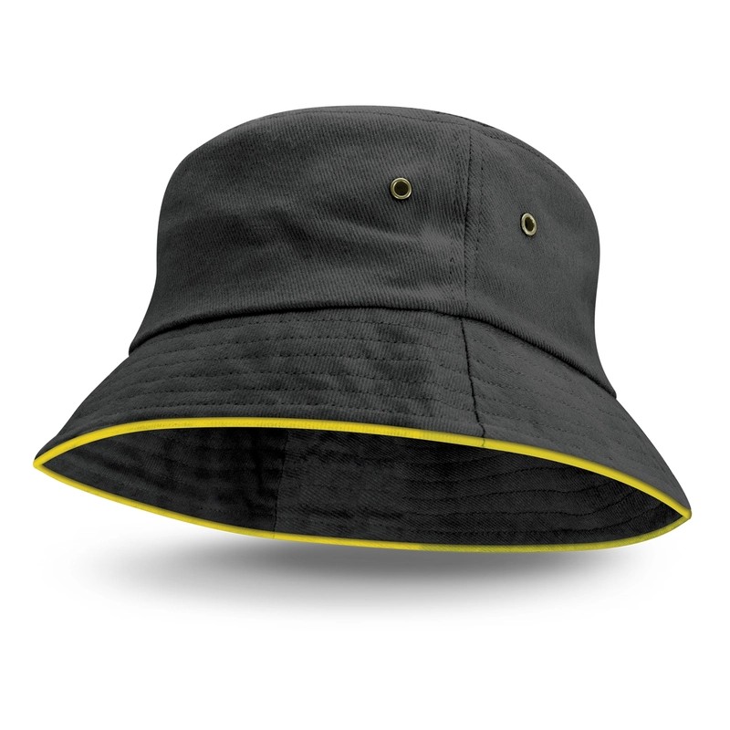 Bondi Coloured Sandwich Trim Bucket Hat