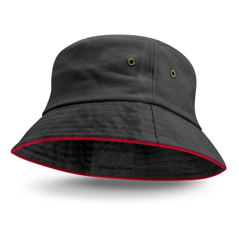 Bondi Coloured Sandwich Trim Bucket Hat