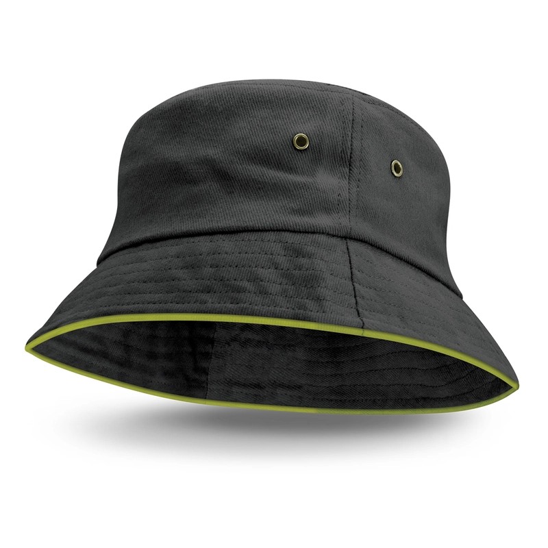 Bondi Coloured Sandwich Trim Bucket Hat