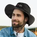 Oilskin Cotton Wide Brim Hat
