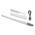 Telescopic Stainless Steel Straw with Case