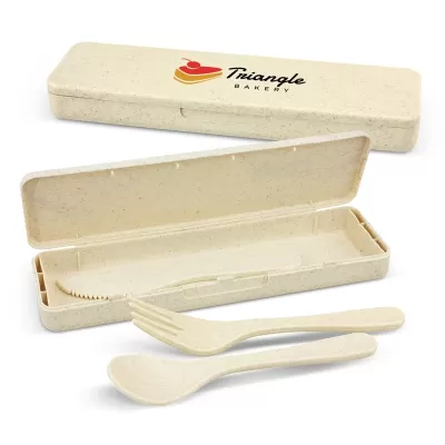 Choice Wheat Straw Cutlery Set