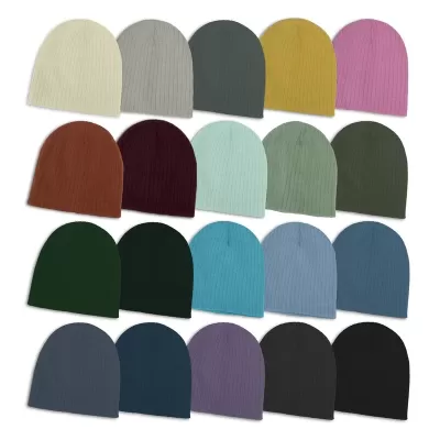 Nebraska Cable Knit Acrylic Beanie