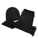Nebraska Acrylic Scarf and Beanie Set