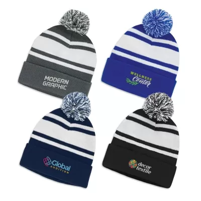 Commodore Acrylic Beanie with Pom Pom