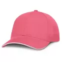 Swift White Trim 6 Panel Cotton Cap