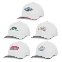 Swift White 6 Panel Cotton Cap