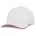 Swift White 6 Panel Cotton Cap