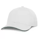 Swift White 6 Panel Cotton Cap