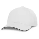 Swift White 6 Panel Cotton Cap