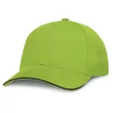 Swift Black Trim 6 Panel Cotton Cap
