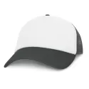 Cruise White Front 5 Panel Polyester Mesh Cap