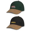 Outback Suede 6 Panel Cotton Peak Cap