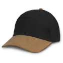 Outback Suede 6 Panel Cotton Peak Cap