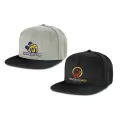 Chisel 6 Panel Polyester Flat Peak Cap