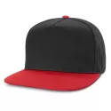 Crusade 5 Panel Cotton Flat Peak Cap