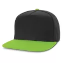 Crusade 5 Panel Cotton Flat Peak Cap