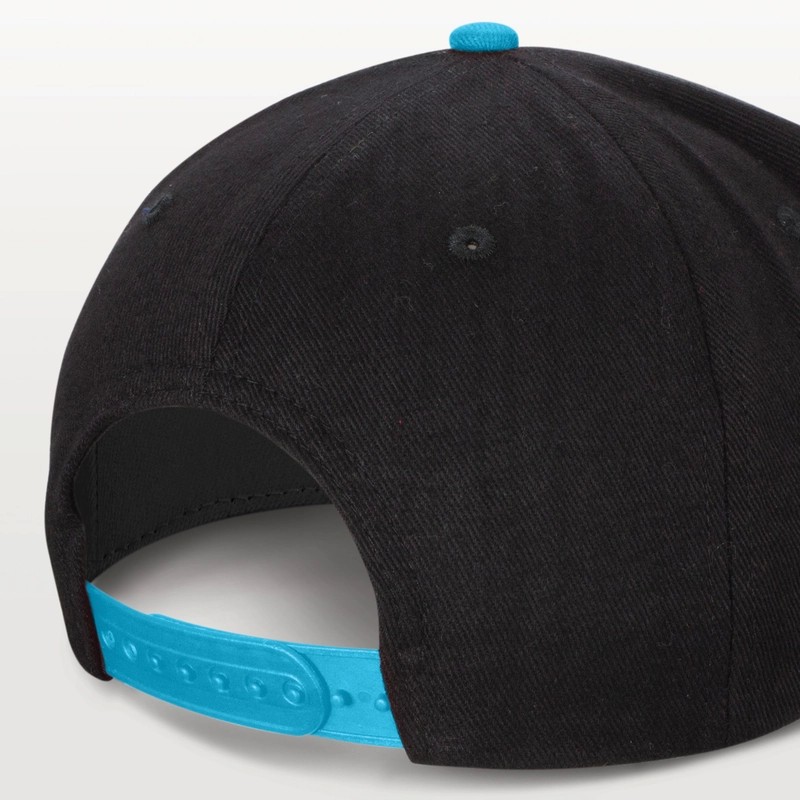 Crusade 5 Panel Cotton Flat Peak Cap