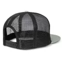 Jackson 5 Panel Polyester Flat Peak Trucker Cap
