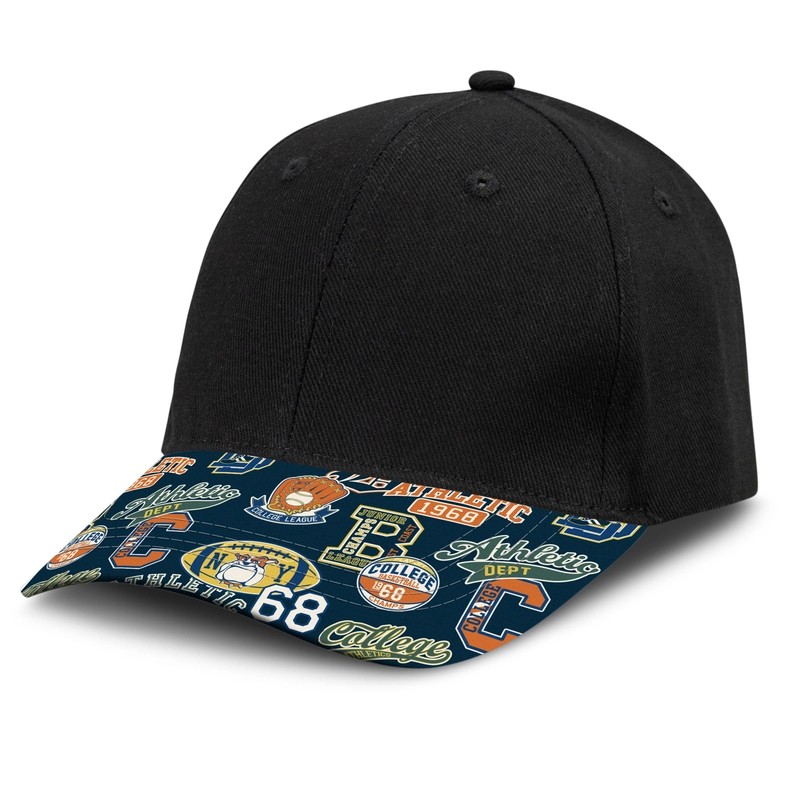 Highlander Custom 6 Panel Cotton Peak Cap