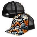 Cruise Custom 5 Panel Polyester Mesh Cap